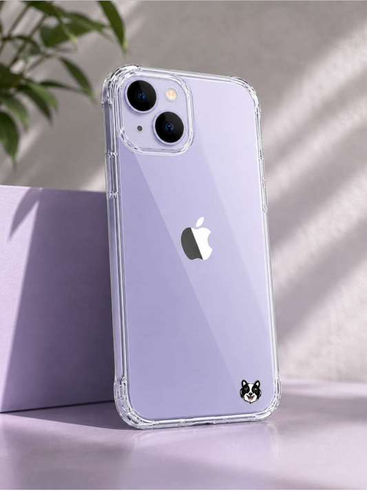 Kavach Crystal Clear Transparent TPU Back Cover for iPhone 14 Plus – Slim Fit & Shockproof Protection