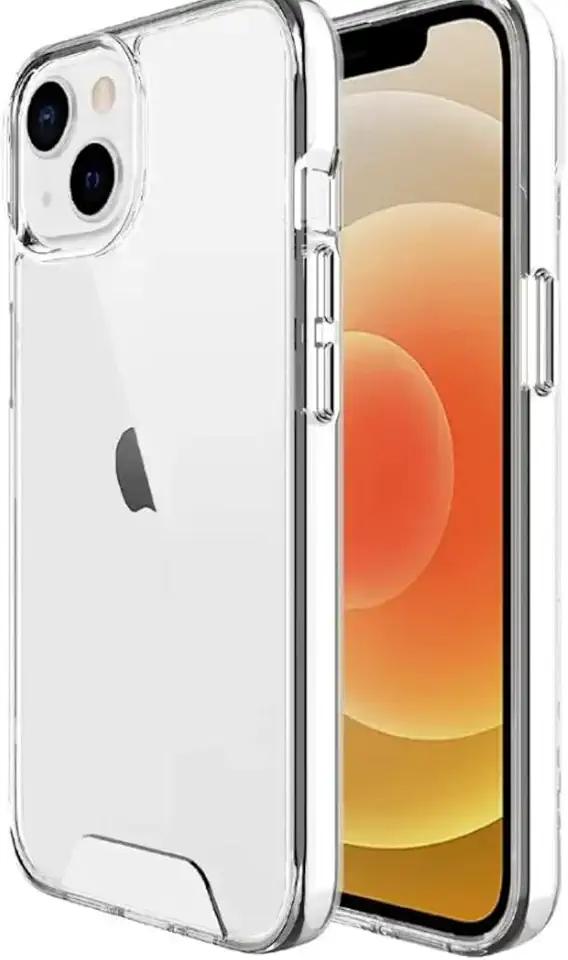Kavach Crystal Clear Transparent TPU Back Cover for iPhone 12 – Slim Fit, Shockproof & Camera Protection