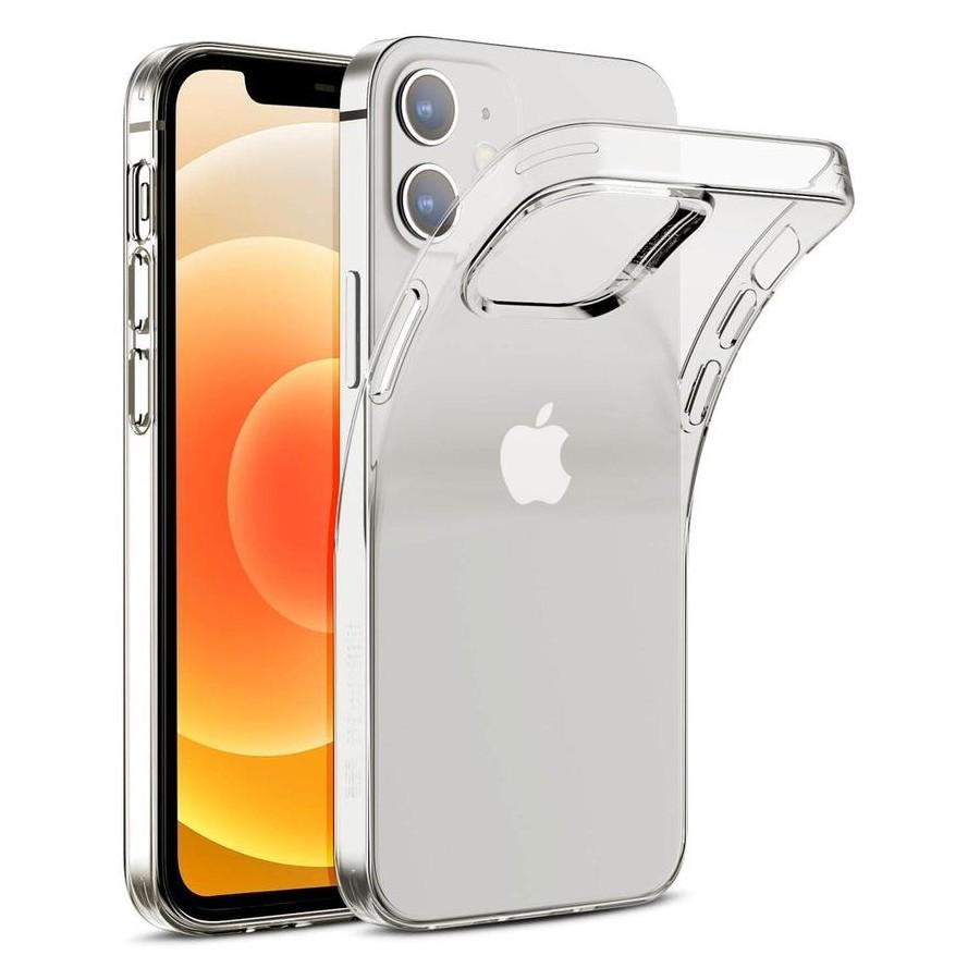 Kavach Crystal Clear Transparent TPU Back Cover for iPhone 12 – Slim Fit, Shockproof & Camera Protection