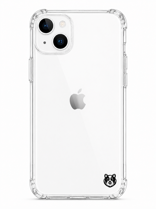 Kavach Crystal Clear Transparent TPU Back Cover for iPhone 13 – Slim Fit, Shockproof & Camera Protection